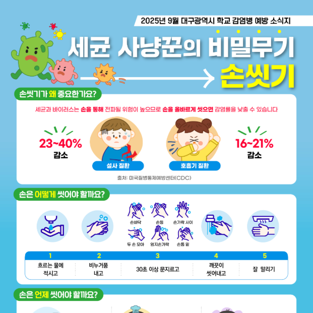 대구광역시 감염병관리지원단 배너